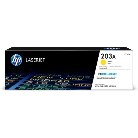 Toner HP CF542A - Toner 203A żółty do HP Color LaserJet Pro M254, M280